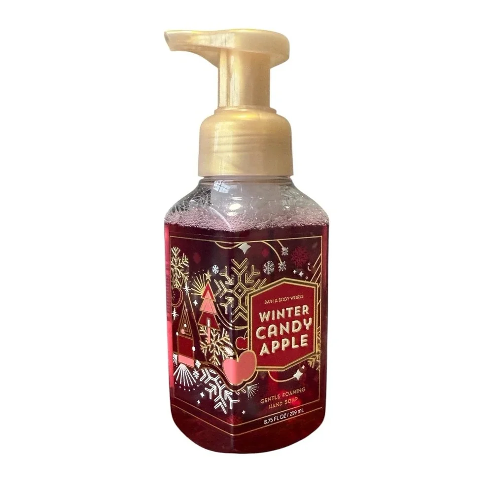 Bath & Body Works Gentle Foam Soap - Winter Candy Apple Limited Edition
